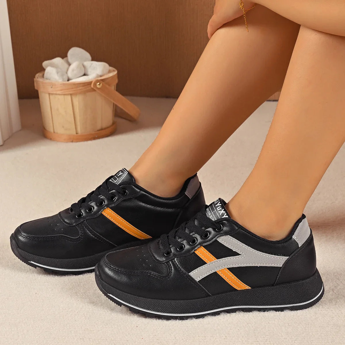 Women Sneakers Summer New Walking Casual Shoes for Women Lace Up High Quality Flat Sneakers Women Fashion Wild Casual Loafers