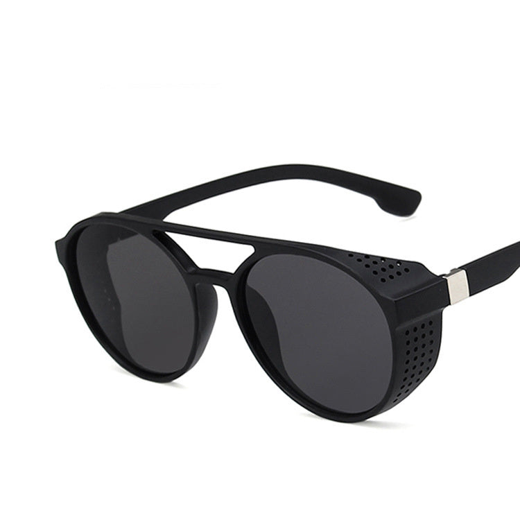 Klassieke Punk Zonnebril Mannen Merk Designer Zonnebril Mannen Vintage Zonnebril Voor Mannen Punk Oculos De Sol Gafas UV400