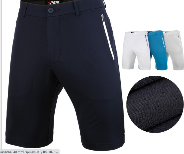 PGM Men's Sports Pants Golf Pants Stretch Shorts Summer Comfortable Breathable Pants