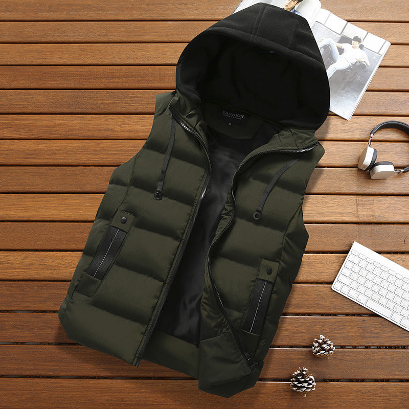 Chaqueta Para Hombre Chaleco Sin Mangas Nuevo Casual Chaleco Hombre Abrigo Mejor