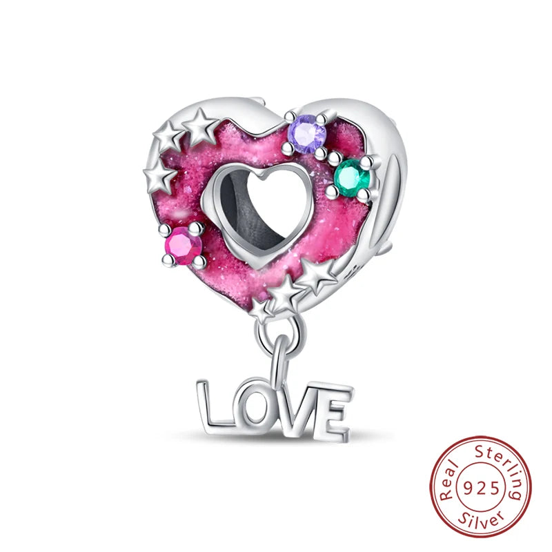 925 Original Charms Birthday Jewelry Gift