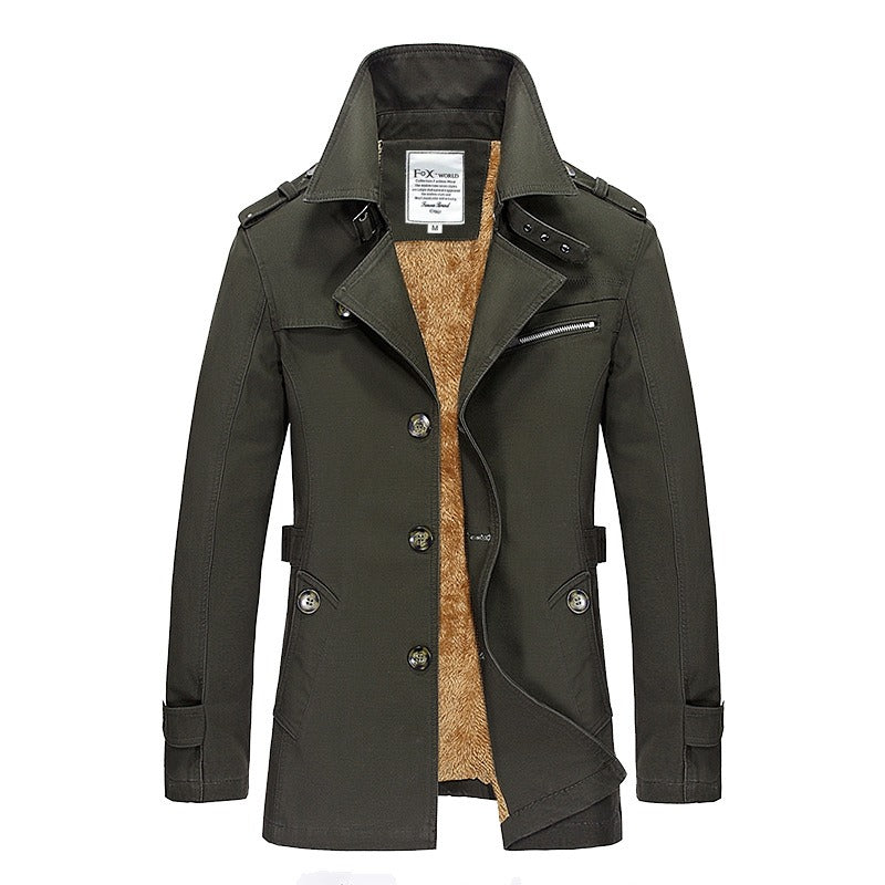 Men's Black cotton jacket