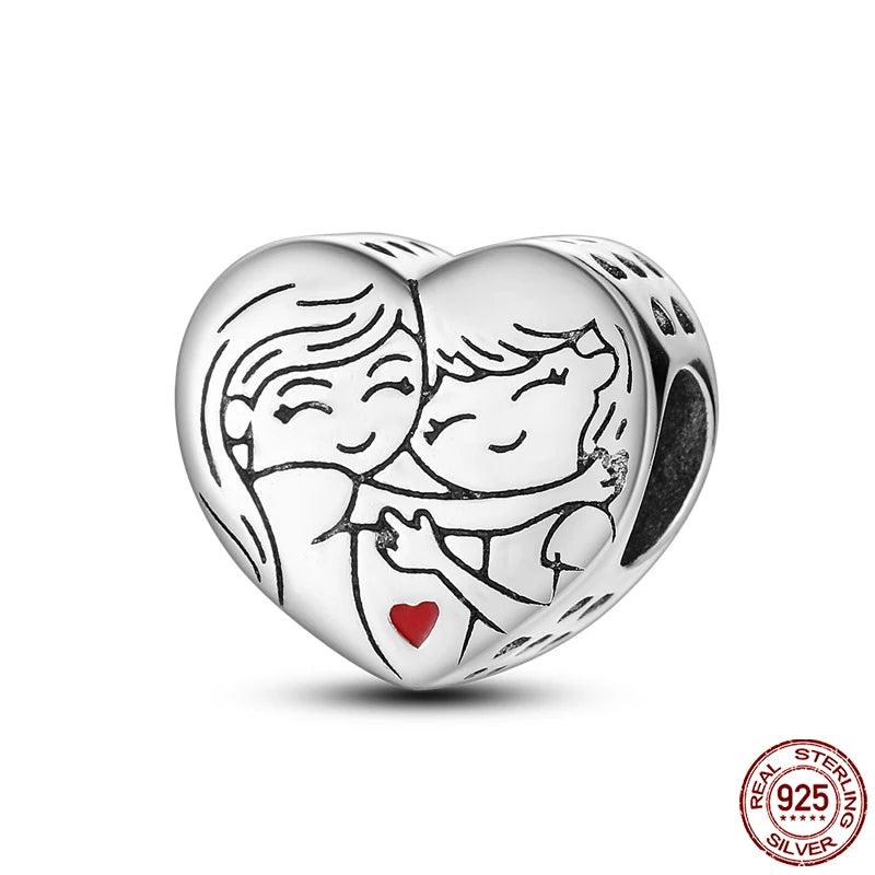 925 Original Charms Birthday Jewelry Gift