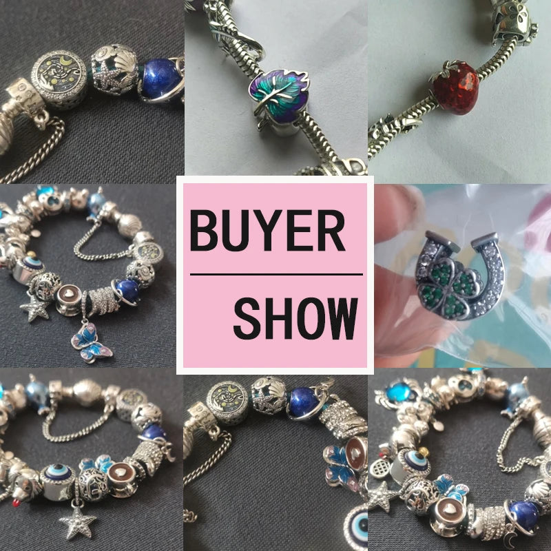 925 Original Charms Birthday Jewelry Gift