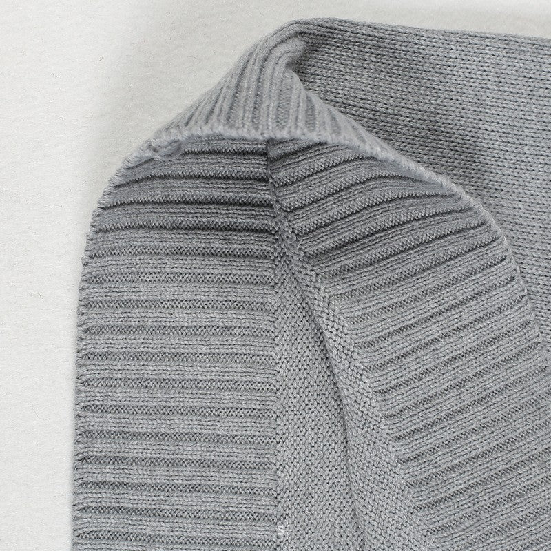 Thickened V-neck Pullover Woolen Vest Men