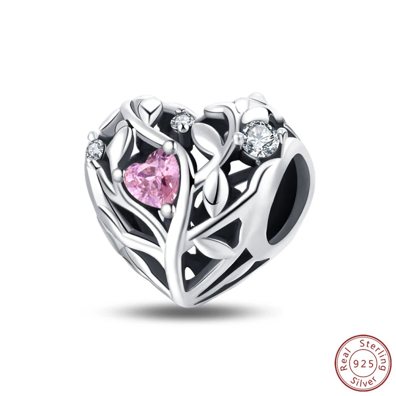925 Original  Charms  Birthday Jewelry Gift