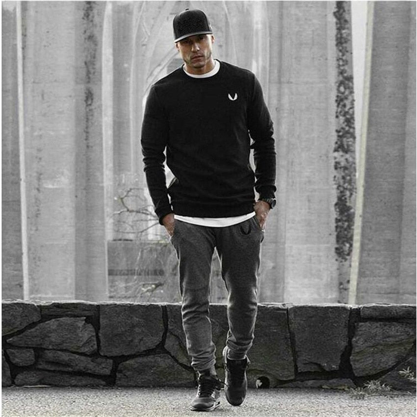 Cotton Men Trousers Jogger Pants