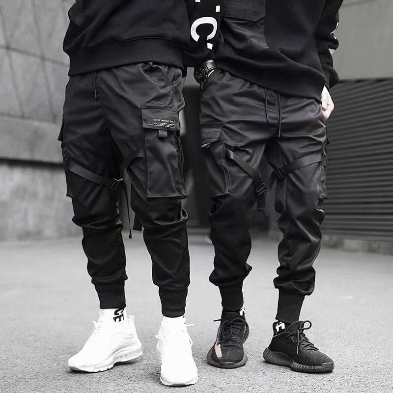 Leggings  Pants  Multi-Pocket Casual Loose Pants For Men