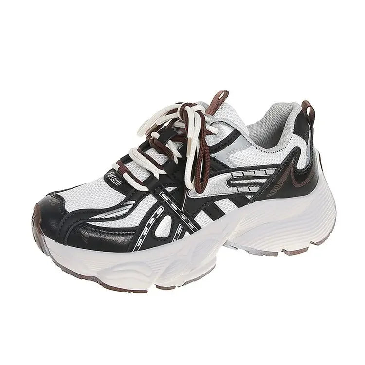 Spring Women Dad Shoes Adult Platform Trainers Summer Casual Chunky Sneakers for Women Sport Thick Sole Footwear