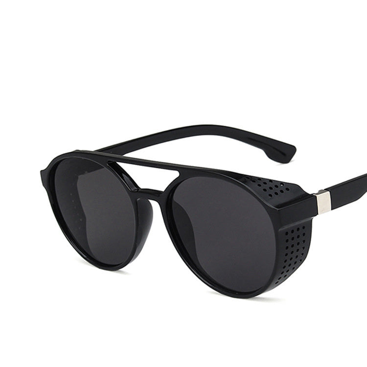 Klassieke Punk Zonnebril Mannen Merk Designer Zonnebril Mannen Vintage Zonnebril Voor Mannen Punk Oculos De Sol Gafas UV400