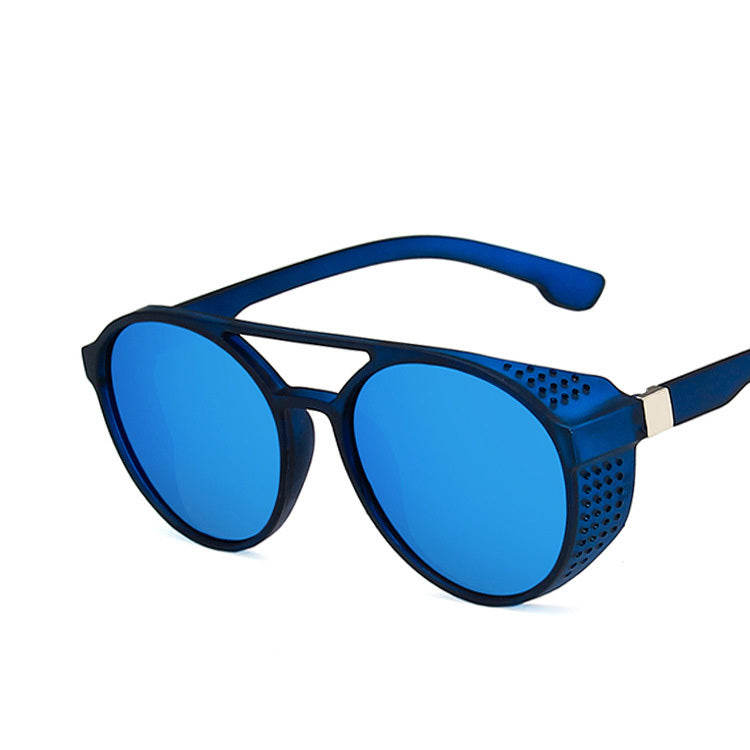 Klassieke Punk Zonnebril Mannen Merk Designer Zonnebril Mannen Vintage Zonnebril Voor Mannen Punk Oculos De Sol Gafas UV400