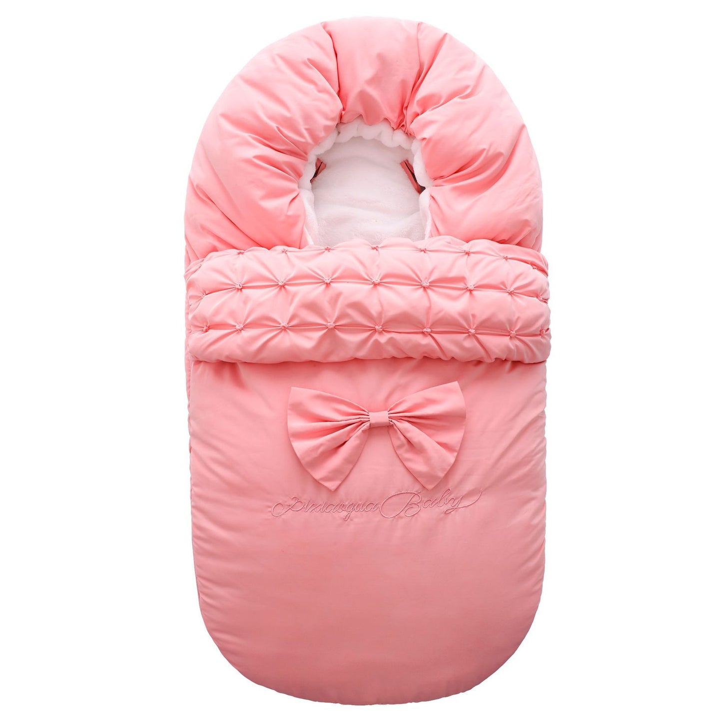 Premium Nouveau Bebe Sac De Couchage Nouveau-nes Sacs De Nuit Couverture Enveloppe Arc Bebe Exterieur Enfant En Bas Age Hiver Chaud Emmailloter Poussette Enveloppement