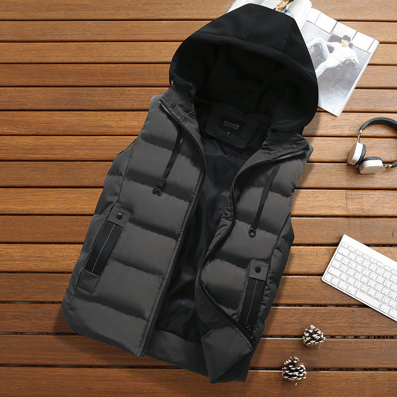 Chaqueta Para Hombre Chaleco Sin Mangas Nuevo Casual Chaleco Hombre Abrigo Mejor