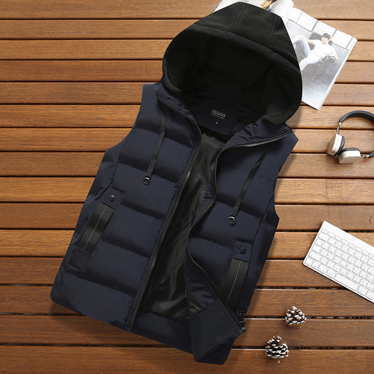 Chaqueta Para Hombre Chaleco Sin Mangas Nuevo Casual Chaleco Hombre Abrigo Mejor