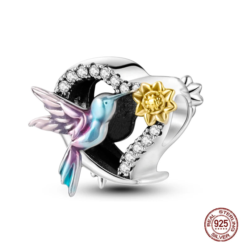 925 Original  Charms  Birthday Jewelry Gift