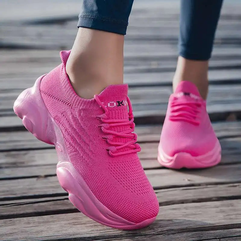 MWY Fashion Women's Sneaker Chunky Shoes Women Comfortable Socks Shoes Couple Casual Shoes Zapatillas De Mujer Size 35-47