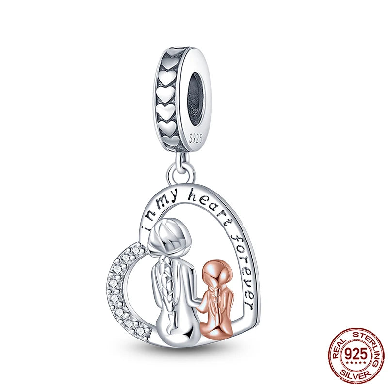 925 Original  Charms  Birthday Jewelry Gift