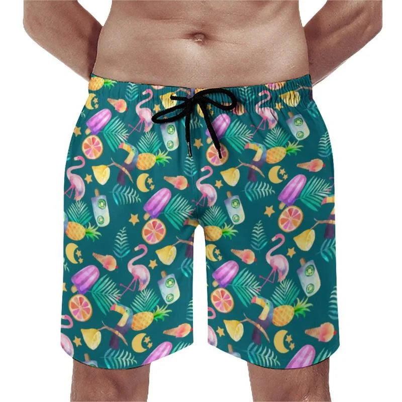 Harajuku Summer New 3D Printed Tropical Fruit Pineapple Beach Shorts For Men Children Fashion Pants Homber Funny Swimming Shorts