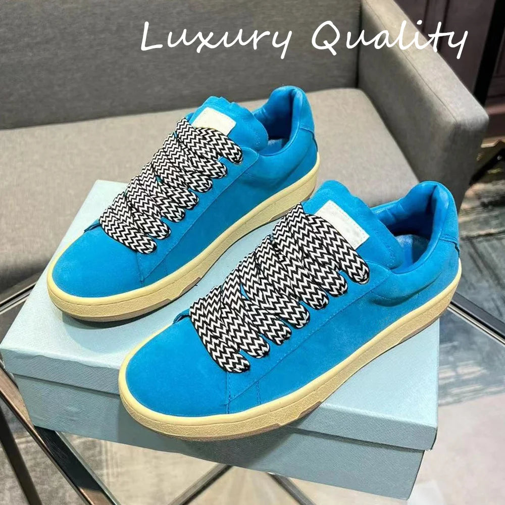 2025 Winter Women's Flat Shoe Walking Shoes Sneakers Women Causal Shoes Solid Color Shoe Patchwork Lace-up Comfort