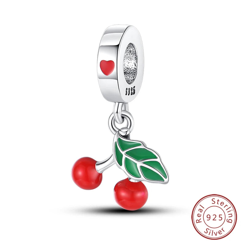 925 Original  Charms  Birthday Jewelry Gift