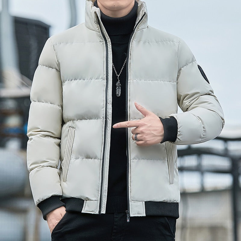 Cotton jacket men's tiger head winter