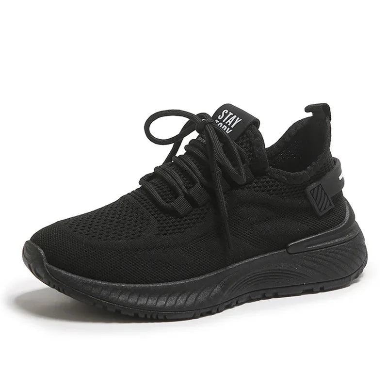 Women's Sports Shoes Women Casual Shoe Breathable Walking Mesh Flat Women Vulcanized Sneakers Female Footwear Sandalias De Mujer