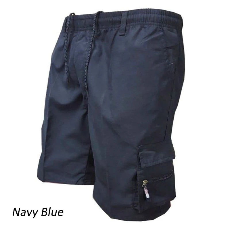 Summer Shorts Casual Beach Shorts Loose Cargo Shorts and Hiking Shorts Overalls Men's Bottoms Drawstring Trousers