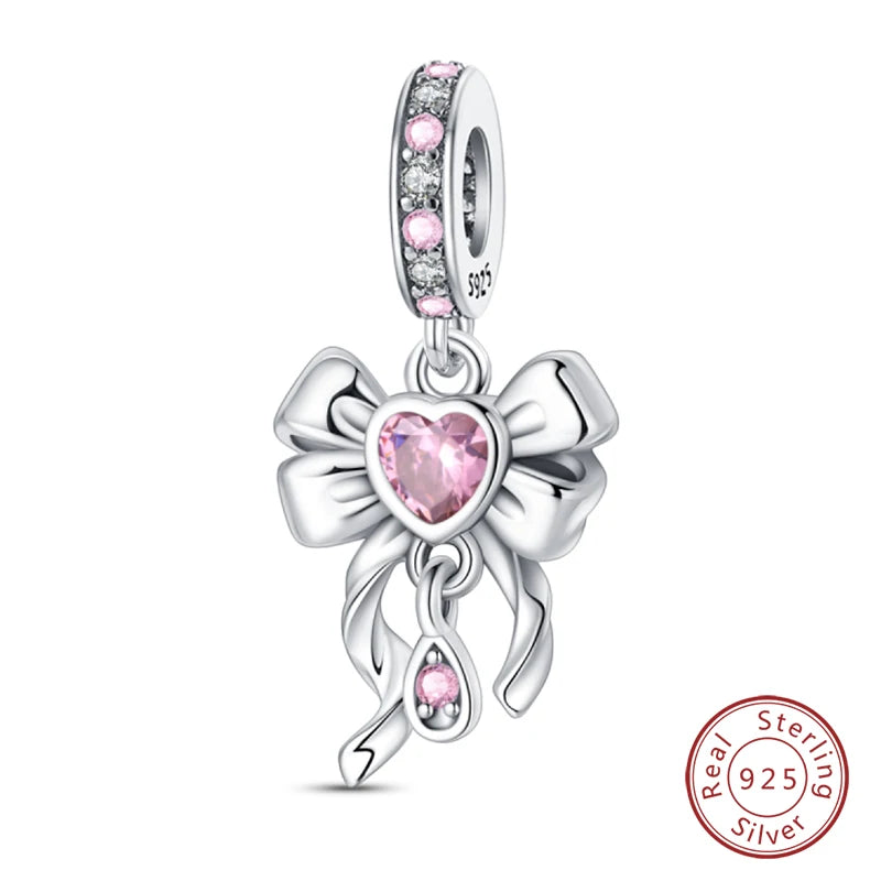 925 Original  Charms  Birthday Jewelry Gift