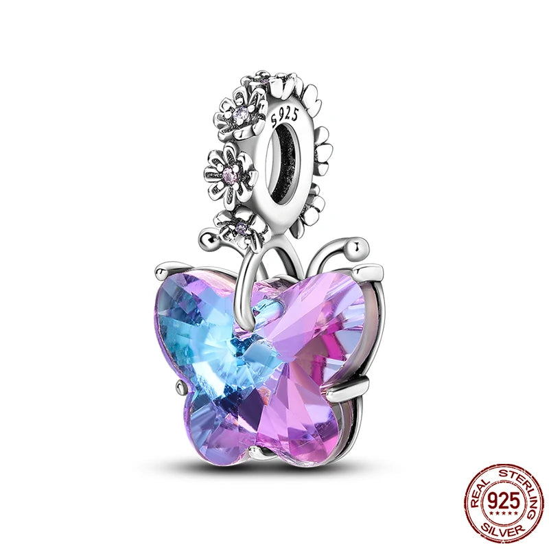 925 Original  Charms  Birthday Jewelry Gift