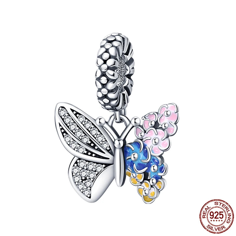 925 Original  Charms  Birthday Jewelry Gift