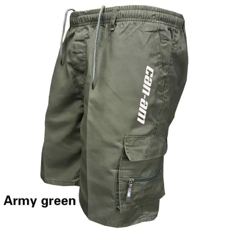 Summer Shorts Casual Beach Shorts Loose Cargo Shorts and Hiking Shorts Overalls Men's Bottoms Drawstring Trousers