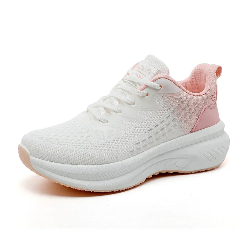 Women's Sports Shoes Women Casual Shoe Breathable Walking Mesh Flat Women Vulcanized Sneakers Female Footwear Sandalias De Mujer