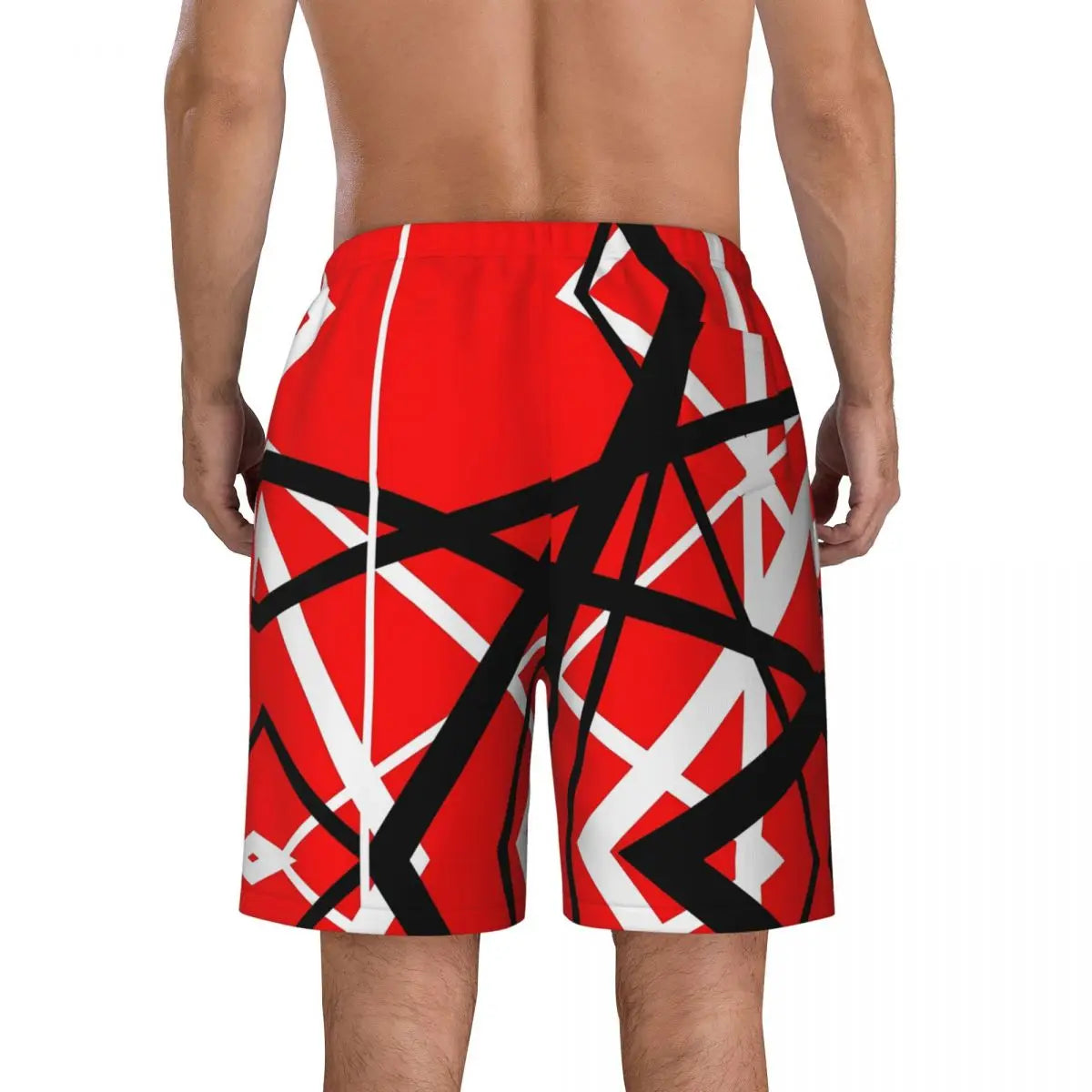 Van Halen Fashion Board Shorts Summer Cool Sports Board Short Pants Man Breathable Fashion Design Oversize Swimming Trunks