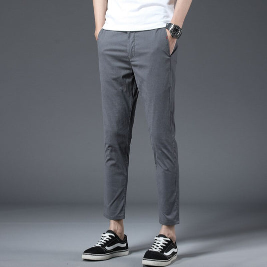 Men's Slim Fit  Cotton Pants men