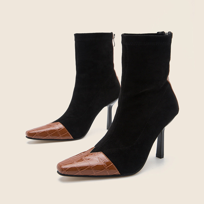 Women's Boots With Pointy Toes And Thin Heels