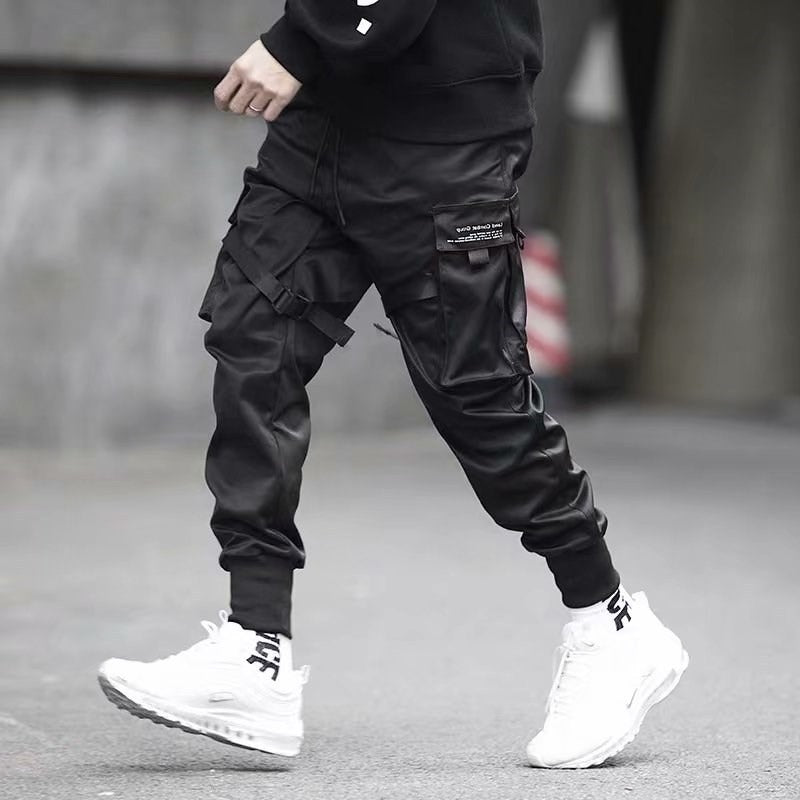 Leggings  Pants  Multi-Pocket Casual Loose Pants For Men