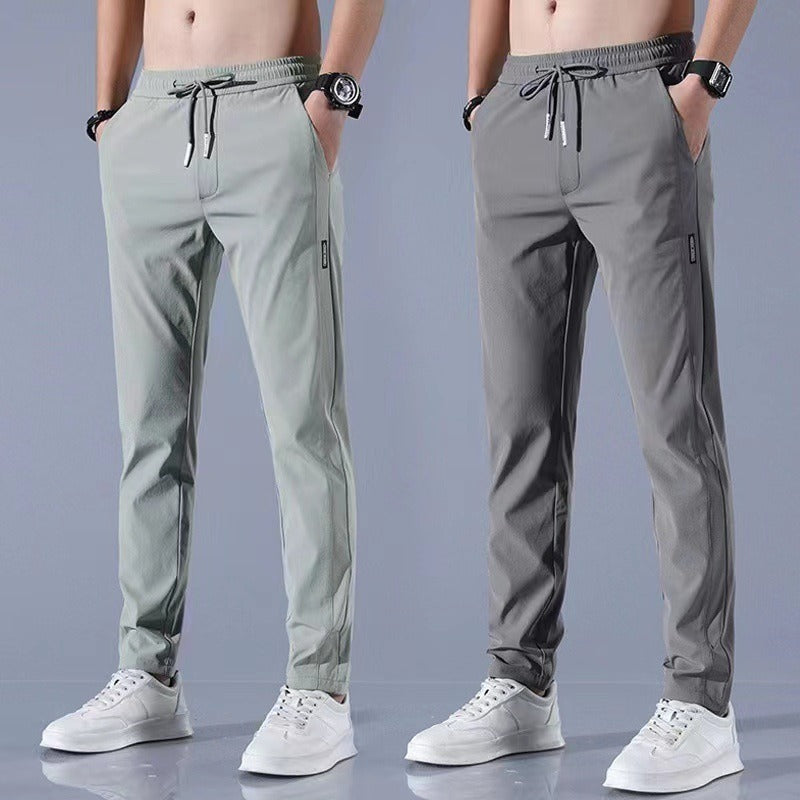 Business casual pants elastic breathable