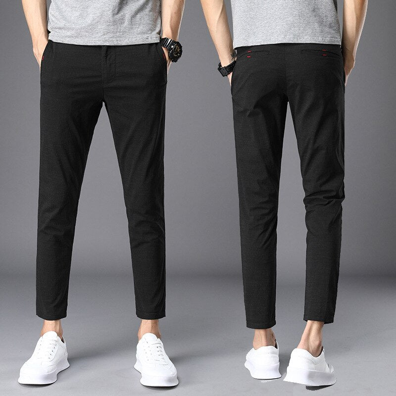 Men's Slim Fit  Cotton Pants men