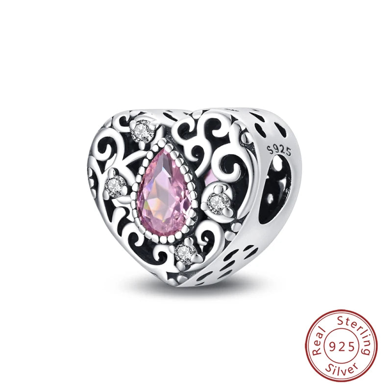 925 Original  Charms  Birthday Jewelry Gift