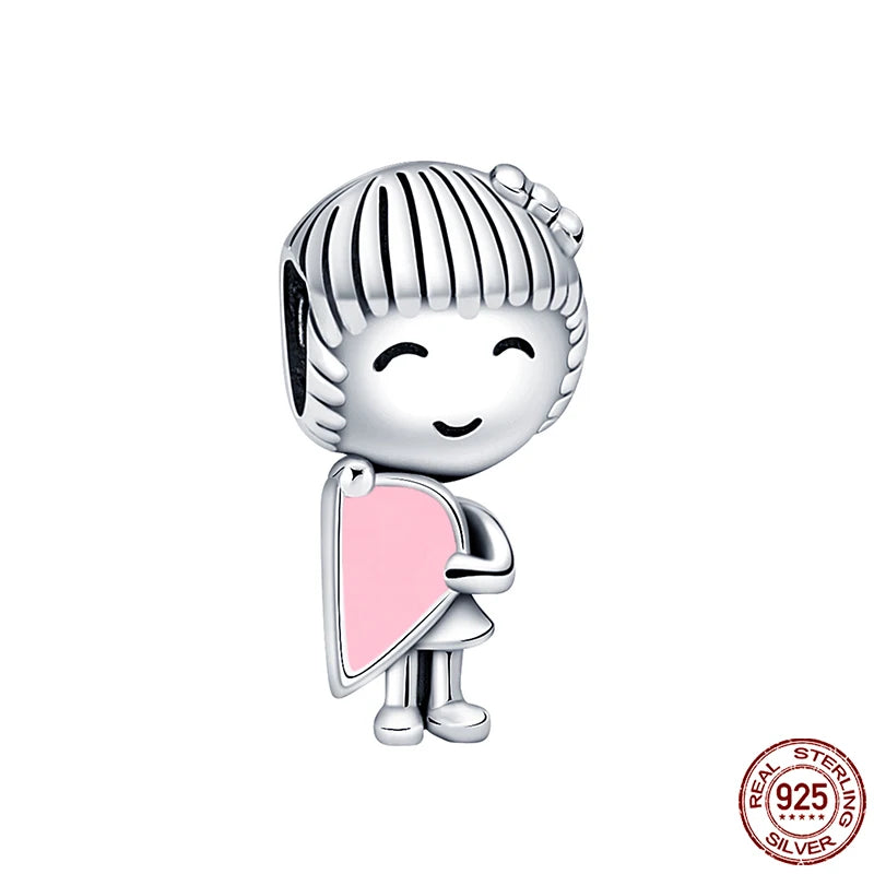 925 Original  Charms  Birthday Jewelry Gift