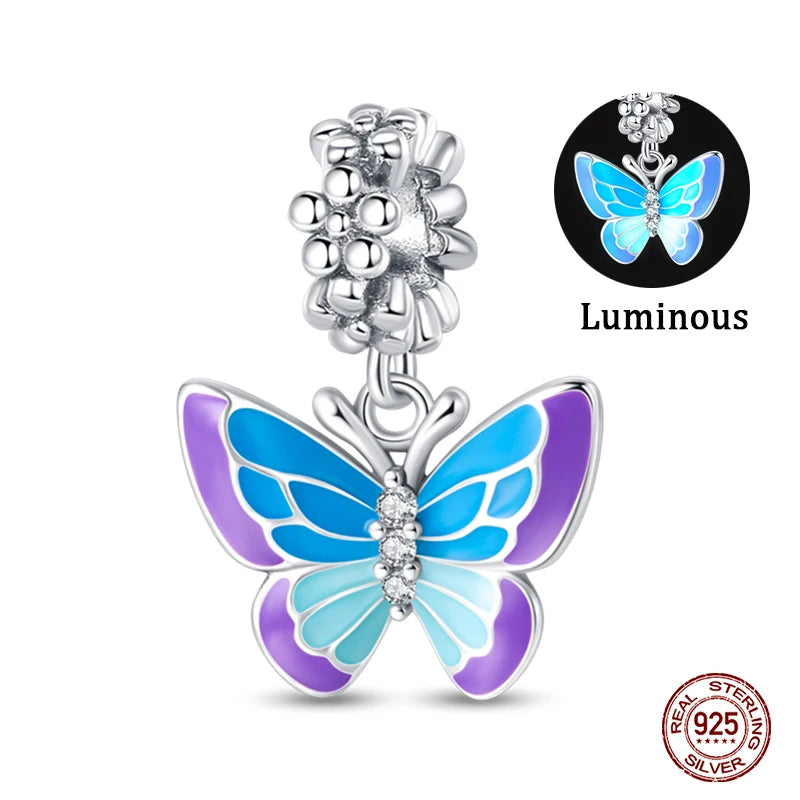 925 Original  Charms  Birthday Jewelry Gift
