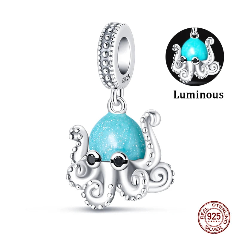 925 Original  Charms  Birthday Jewelry Gift