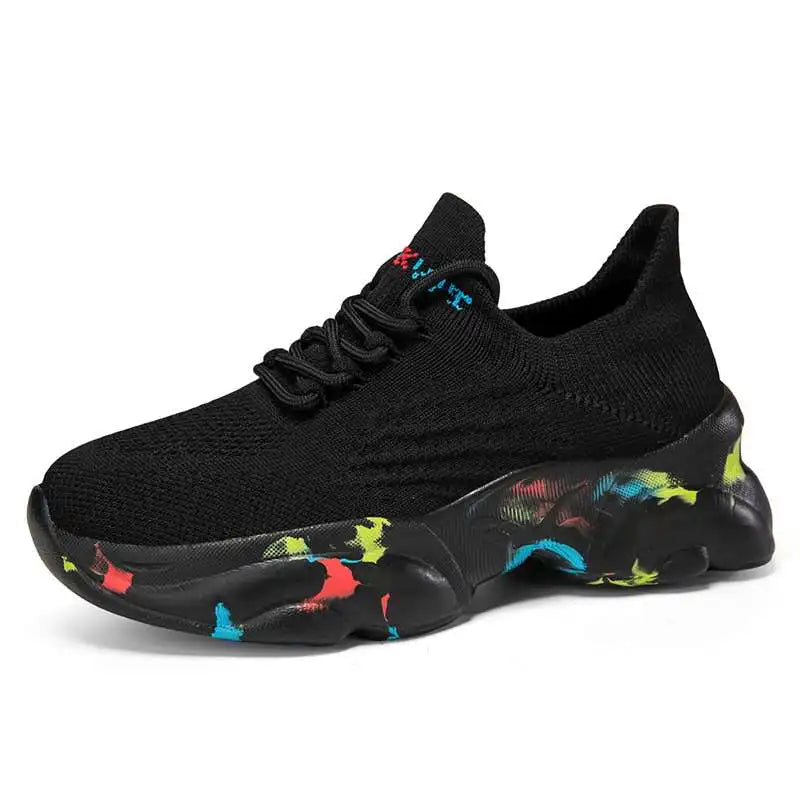 MWY Fashion Women's Sneaker Chunky Shoes Women Comfortable Socks Shoes Couple Casual Shoes Zapatillas De Mujer Size 35-47
