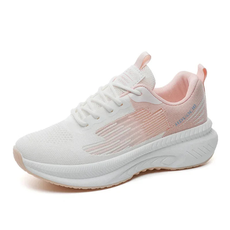 Women's Sports Shoes Women Casual Shoe Breathable Walking Mesh Flat Women Vulcanized Sneakers Female Footwear Sandalias De Mujer